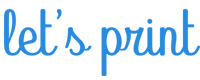 Lets Print Logo